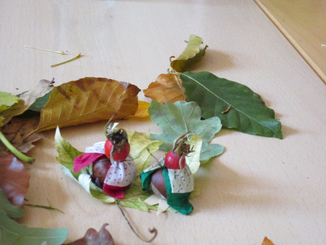 Bildergalerie Herbstbasteln