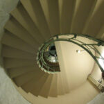 Bild - Die Wendeltreppe der Siegessäule von unten