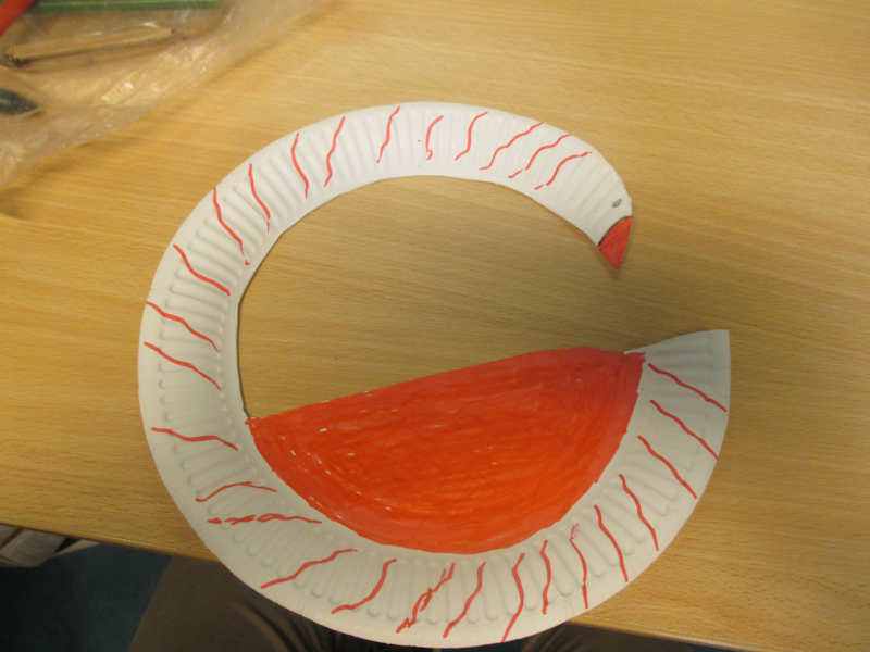 Wir haben gebastelt in den Ferien!