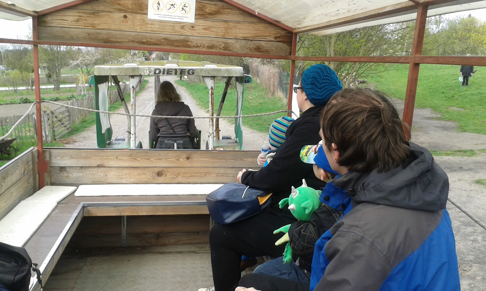 Wir haben die Domäne Dahlem besucht!