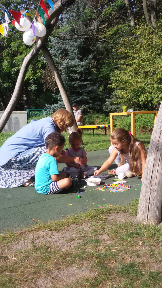 Besuch beim Sommerfest der Kita Rathenower Straße