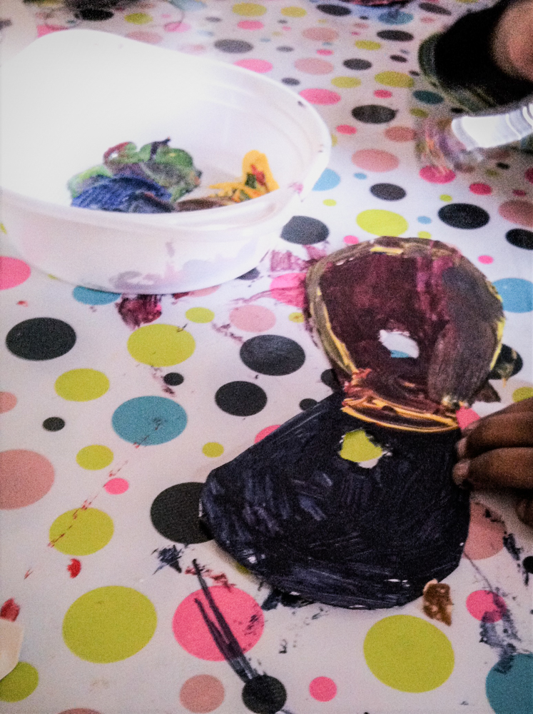 Faschingsbasteln in den Winterferien