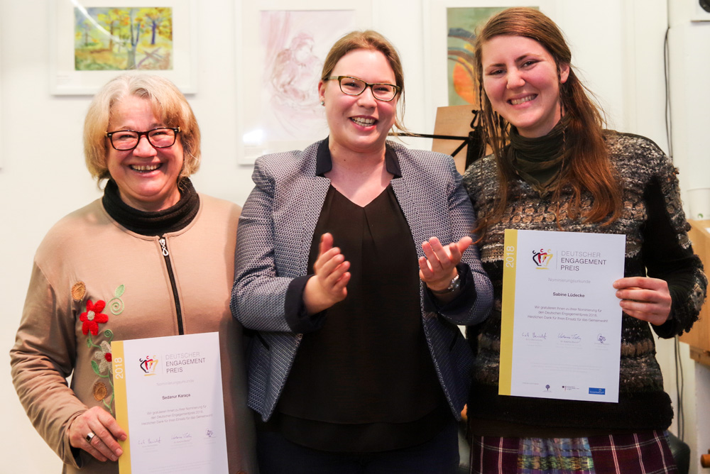 Klara-Franke-Preis für bürgerschaftliches Engagement in Moabit 2018 verliehen