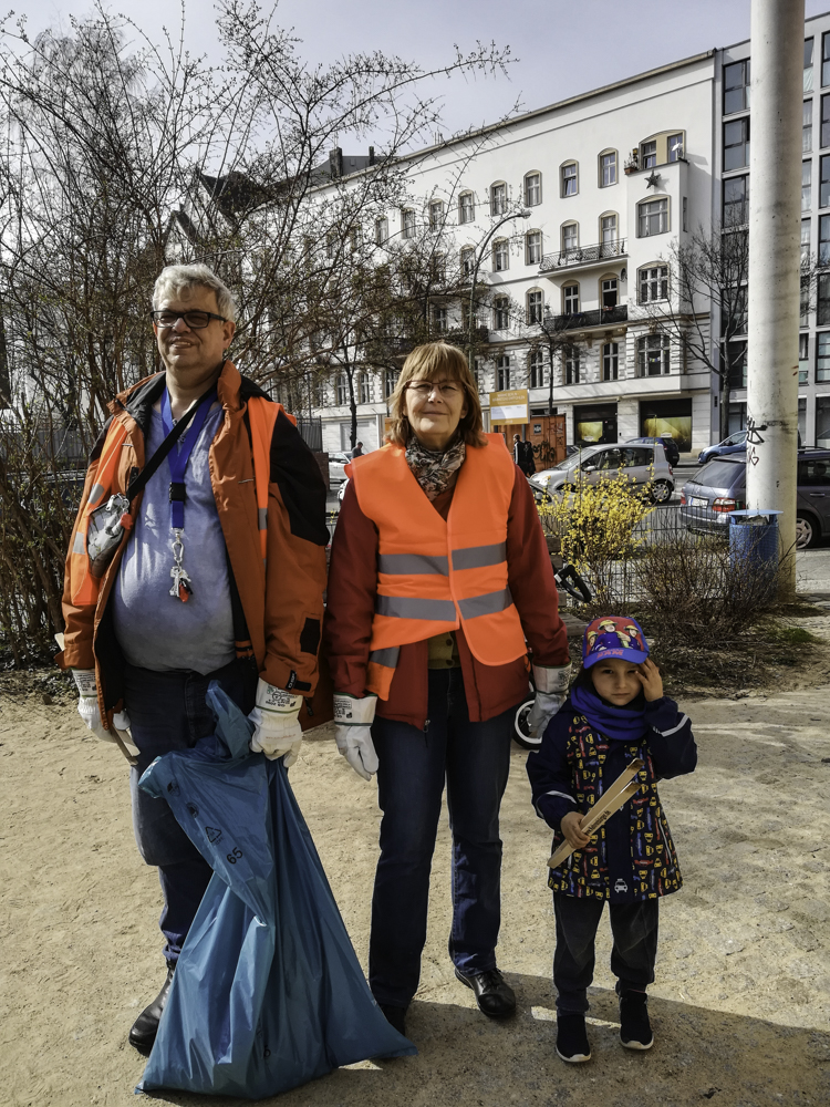 Das Familienzentrum ging Ploggen