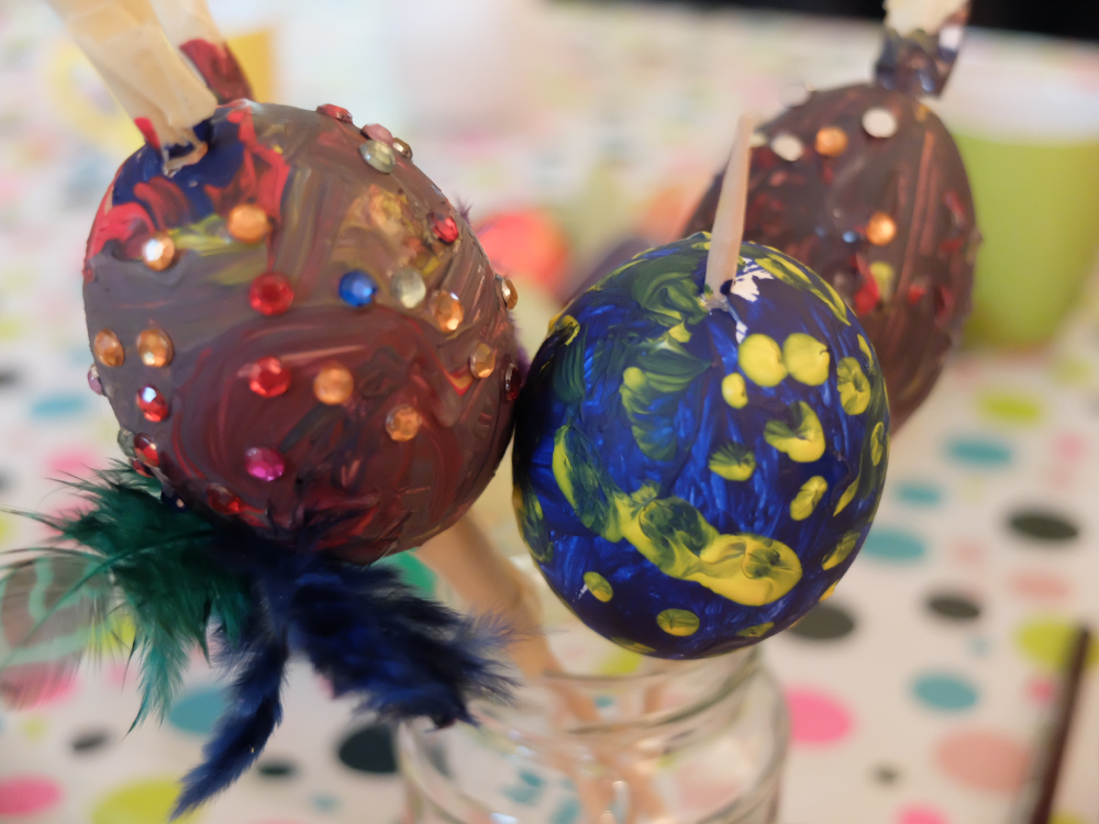 Osterbasteln im Familienzentrum