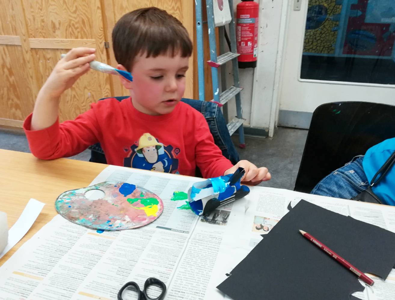 Ein Ausflug in die Kinder-Kunstwerksatt