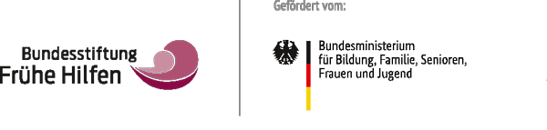 Grafik: links vom vertikalen Trennstrich ein Schriftzug mit Element, rechts Bundesadler, Balken Schwarz, Rot, Gelb und Schriftzug